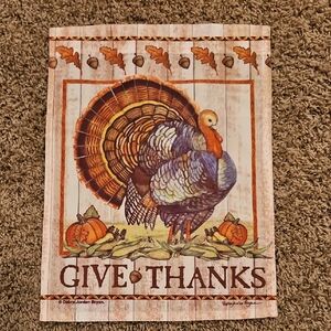 Thanksgiving Garden Flag